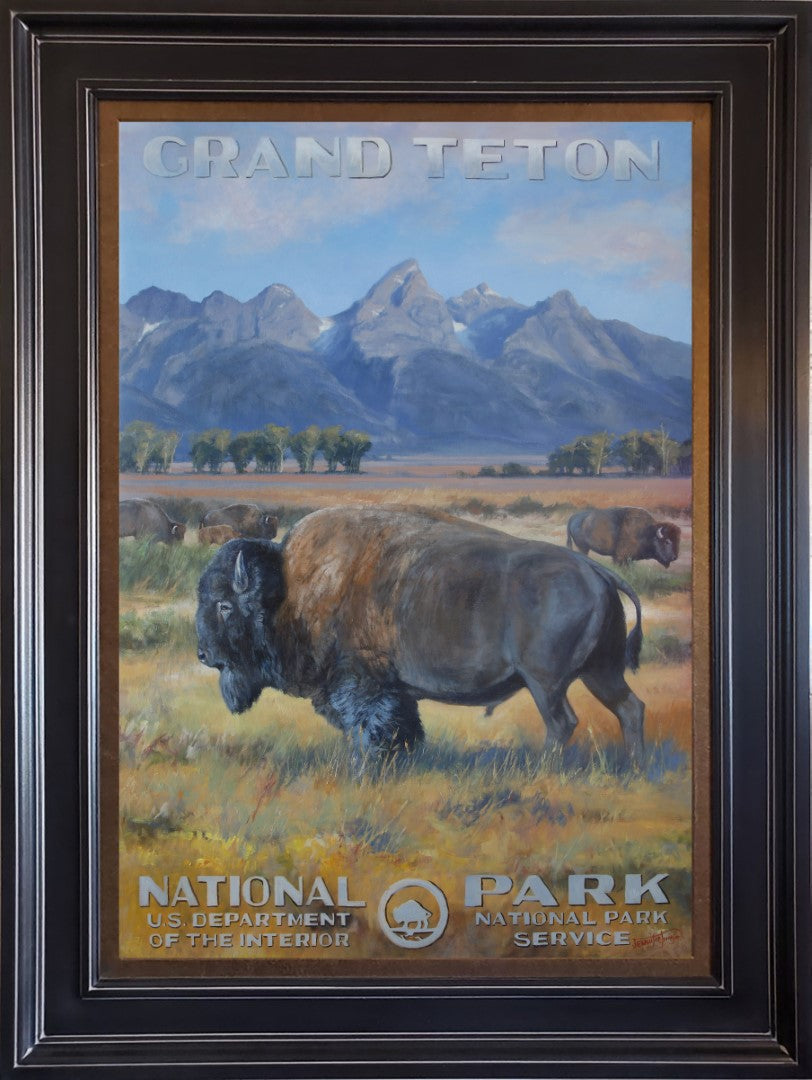 Grand Teton Bison